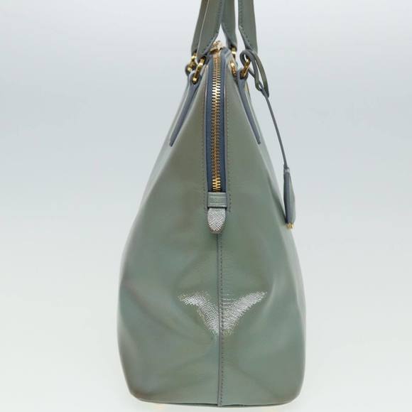 PRADA Hand Bag Safiano leather 2way Blue Auth 80864 - Picture 4 of 16